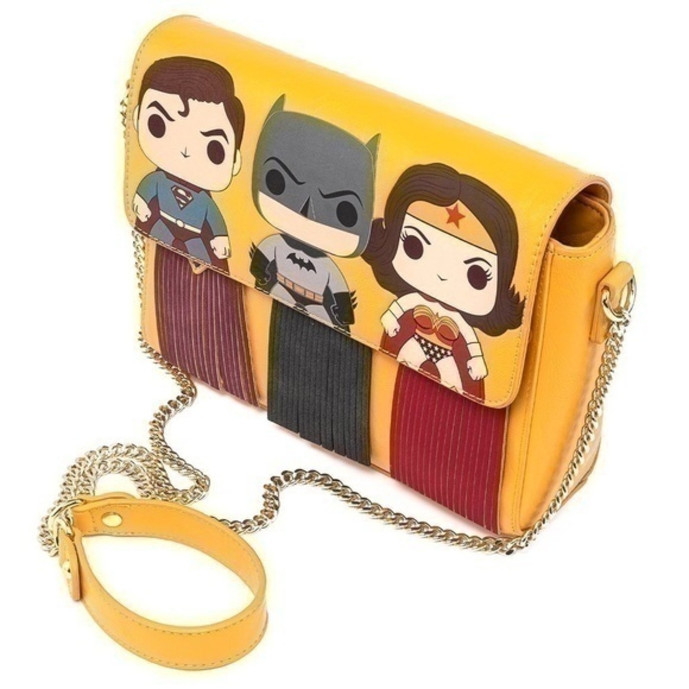 Funko Pop Loungefly DC Fringe Capes Crossbody Bag Purse